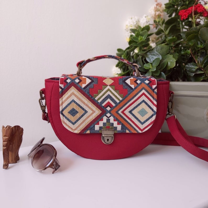 Bozena Saddle Bag (+video) – Sew Modern Bags
