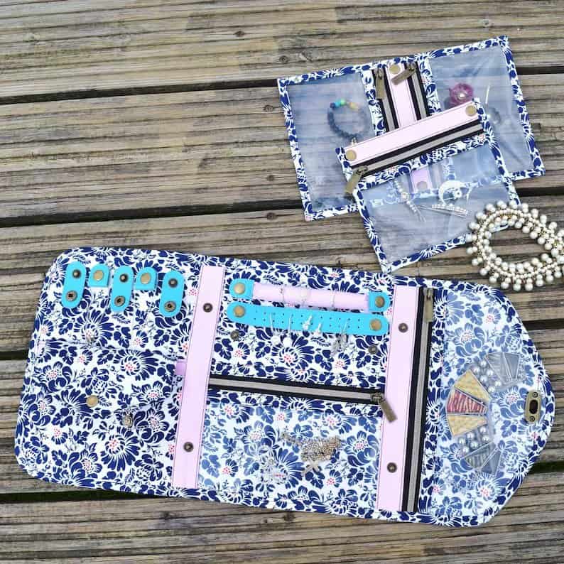 Agnes Jewellery Pouch sewing pattern