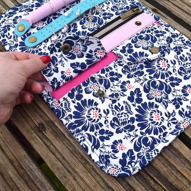 Agnes Jewellery Pouch sewing pattern