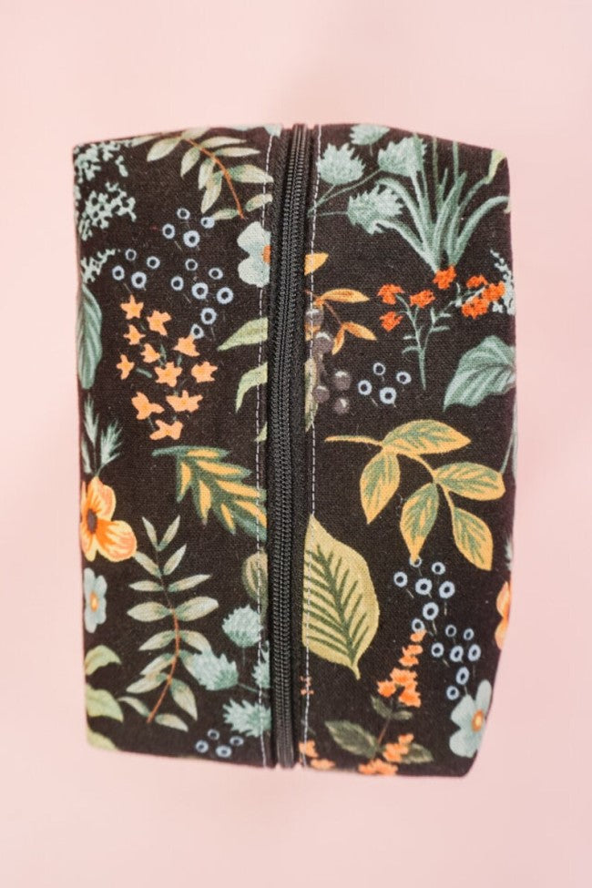 Box Zipper Pouch sewing pattern