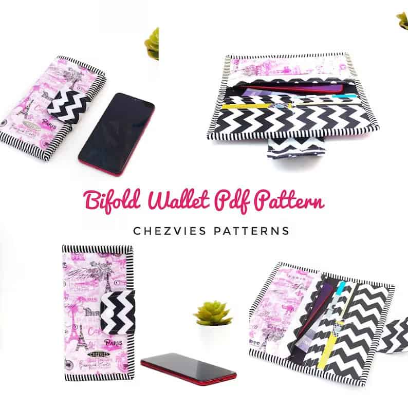 Classic Bifold Wallet sewing pattern