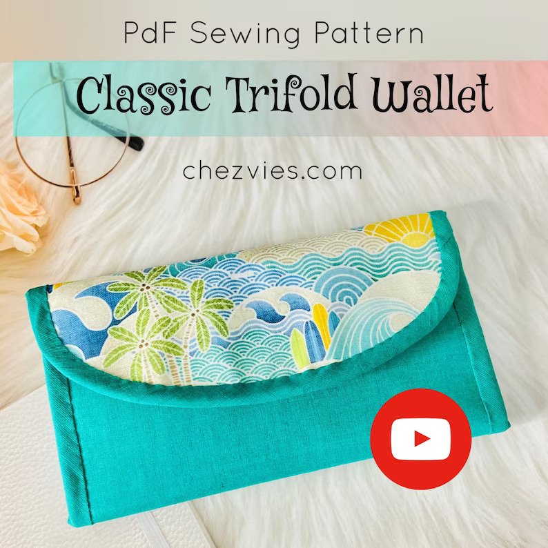 Easy Wallet Pattern Wallets – Sew Modern Bags