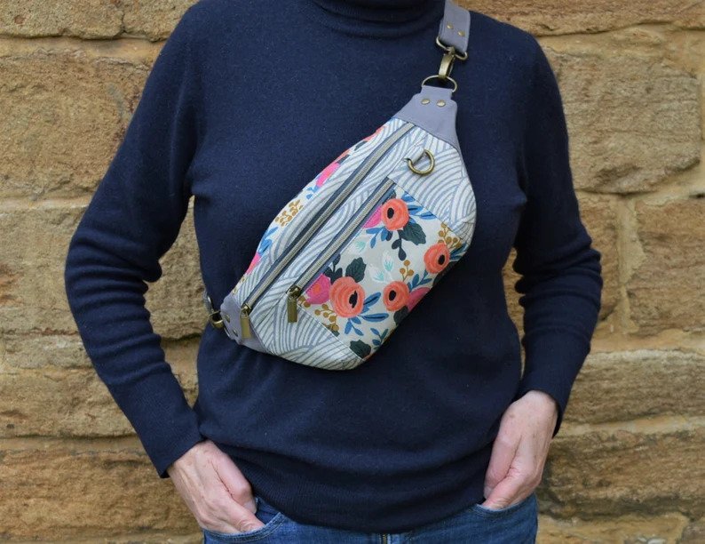 Hipster Pouch 2 sizes with video sewing pattern 9