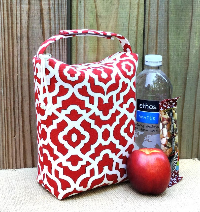 Lunch Bag Pattern How To Sew A Reusable Lunch Bag