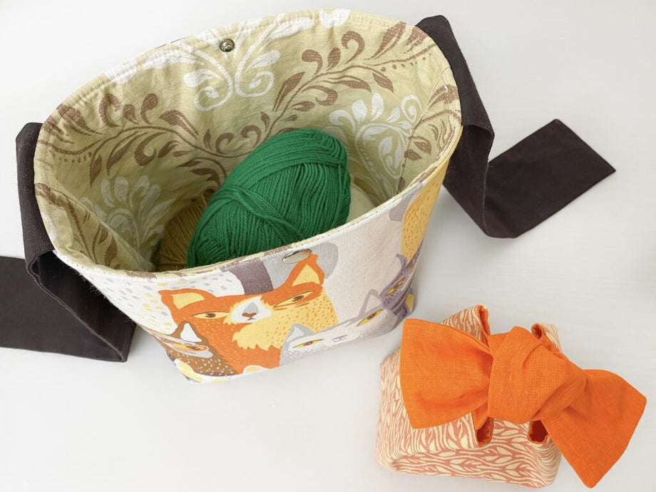 Japanese Knot Bag (Free +video) – Sew Modern Bags