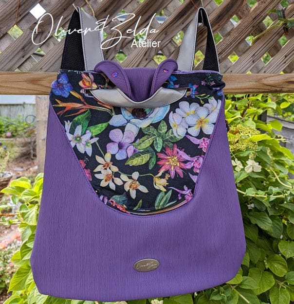 Perry the Happy Traveler Bag sewing pattern