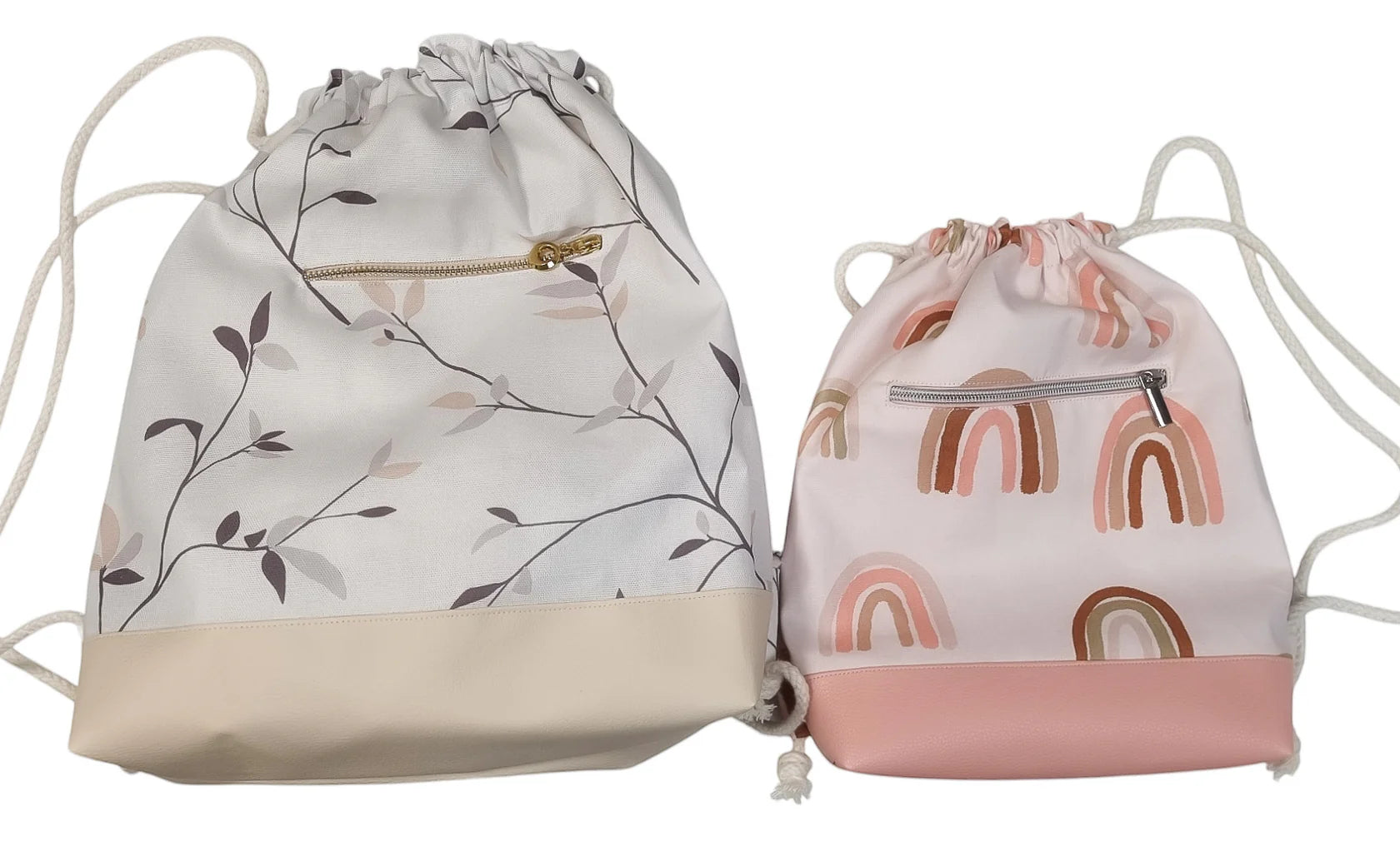 adult and kids drawstring backpacks Drawstring Backpack Kids/Adult (2 Sizes)