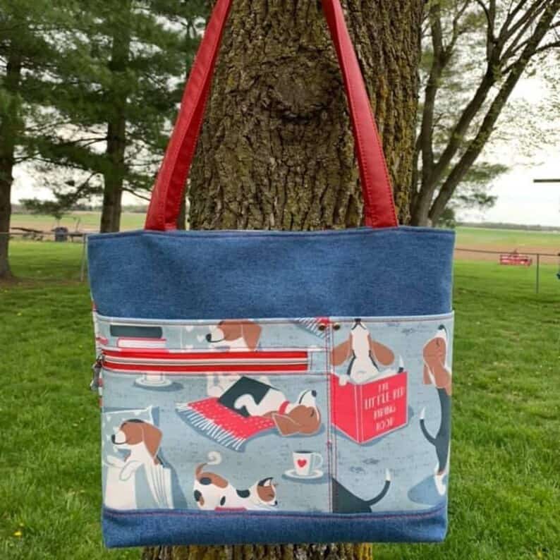 Road Tripster Tote Bag sewing pattern
