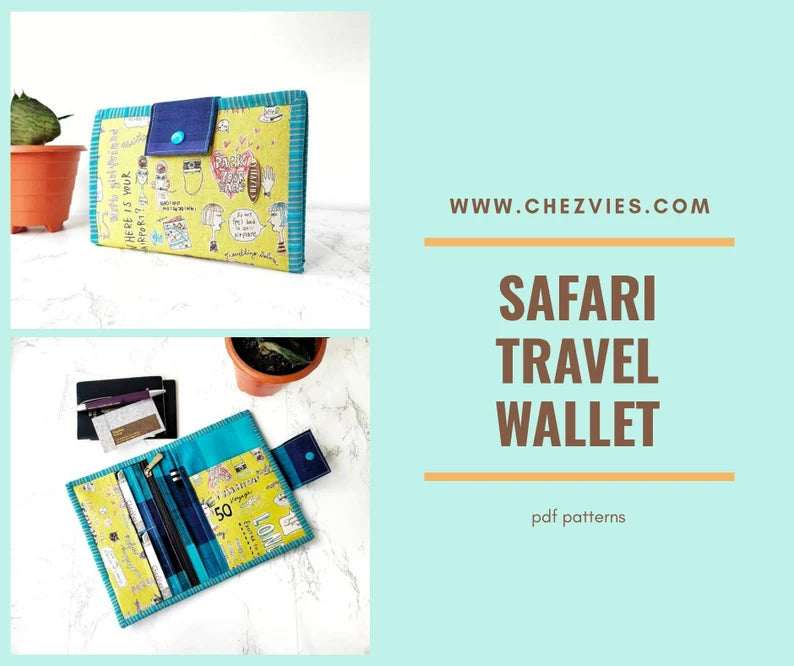 Safari Travel Passport Wallet