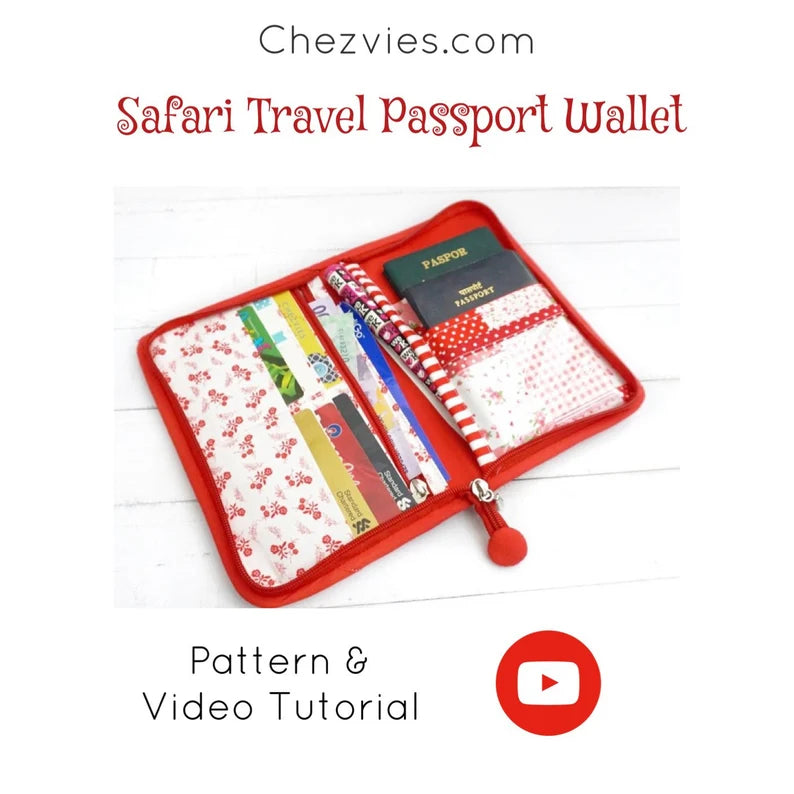 Safari Travel Passport Wallet