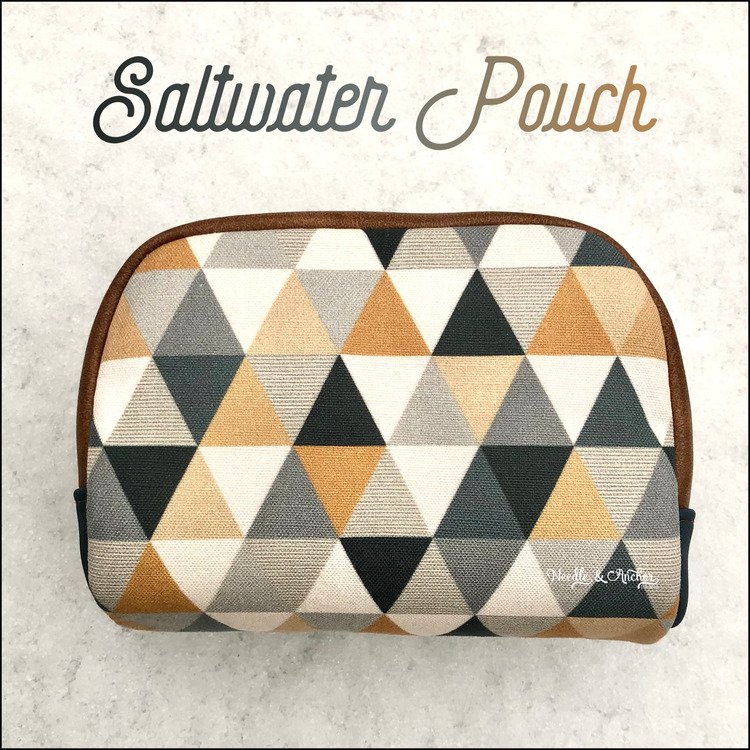 Saltwater Pouch sewing pattern