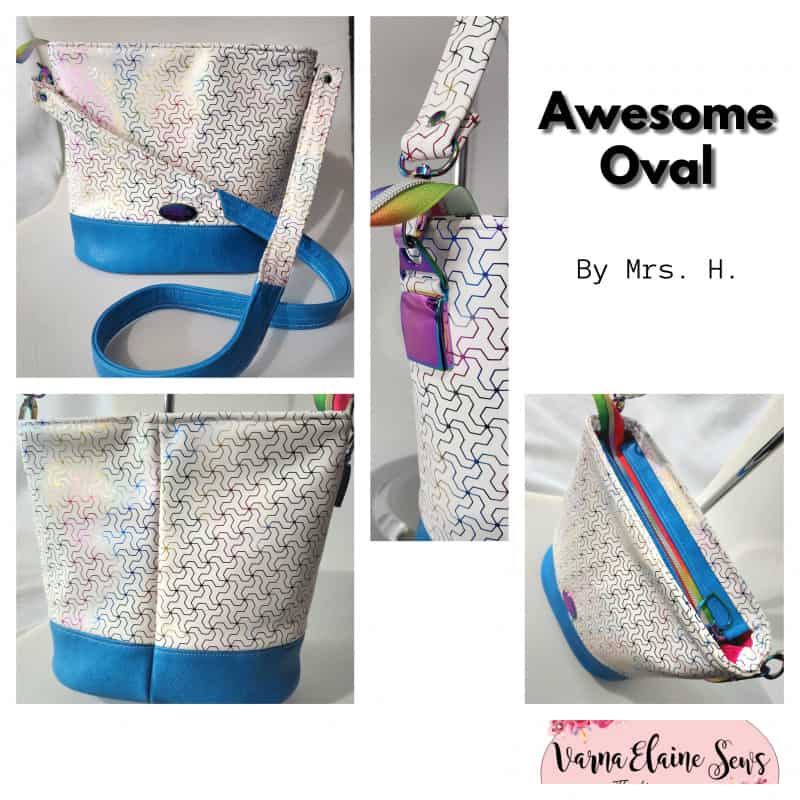 The Awesome Oval Bag sewing pattern