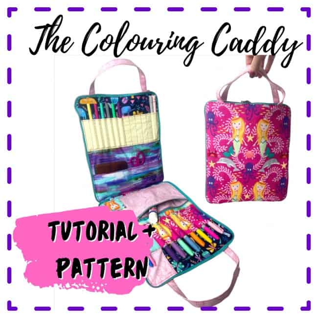 Coloring Caddy sewing pattern