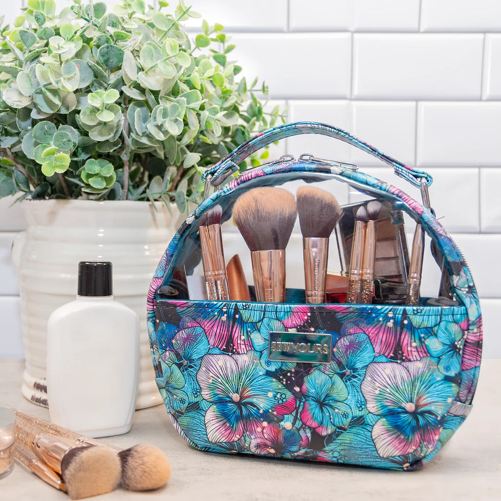 The Glam and Go Cosmetic Bag sewing pattern