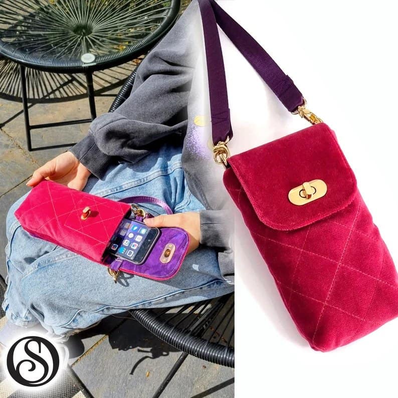 The Mighty Mini Crossbody Phone Bag (with video) – Sew Modern Bags The Mighty Mini Crossbody Phone Bag (with video) – Sew Modern Bags