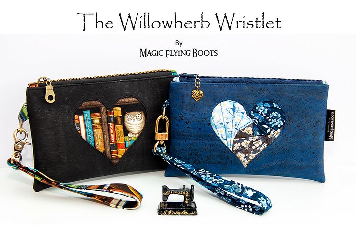 The Willowherb Wristlet FREE sewing pattern