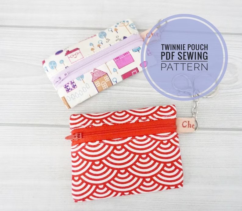 Twinnie Pouch sewing pattern