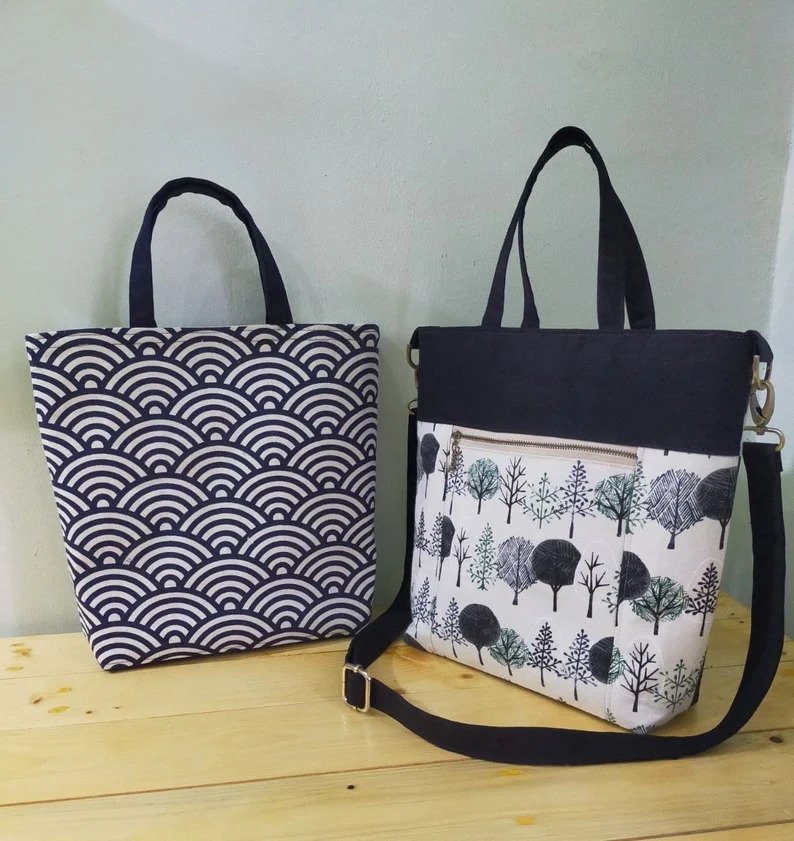 Urban Tote Bag (2 versions with video)