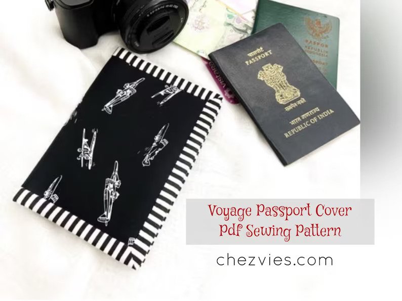 Voyage Small Passport Wallet sewing pattern