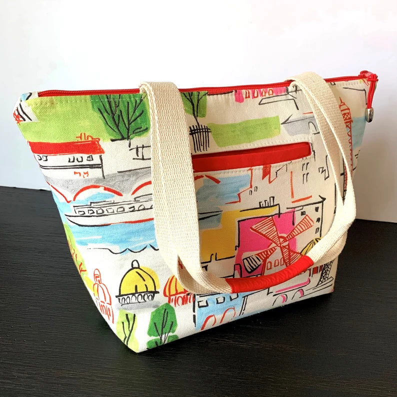 Zip It Up Lunchbag sewing pattern