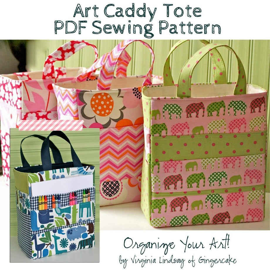 Art Caddy Tote Bag - Main Image