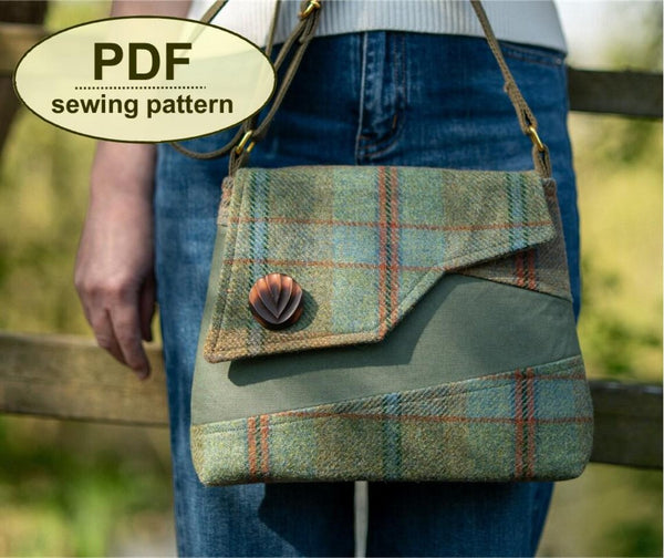 Thorpeness Messenger Bag PDF sewing pattern – Sew Modern Bags Thorpeness Messenger Bag PDF sewing pattern – Sew Modern Bags