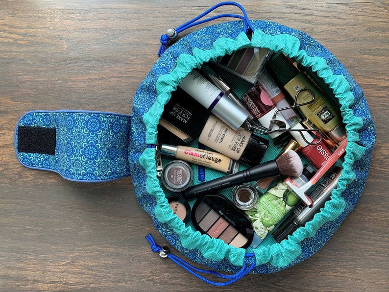 Sofia Cinch Up Make Up Bag – Sew Modern Bags