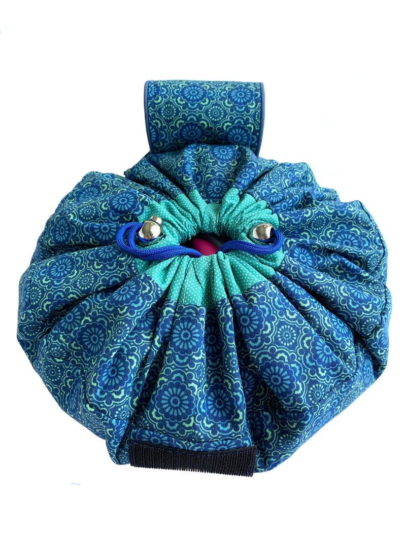 cinch top makeup travel bag Sofia Cinch Up Make Up Bag – Sew Modern Bags