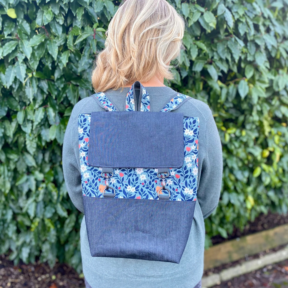 Box Rucksack Bag Pattern – Sew Modern Bags