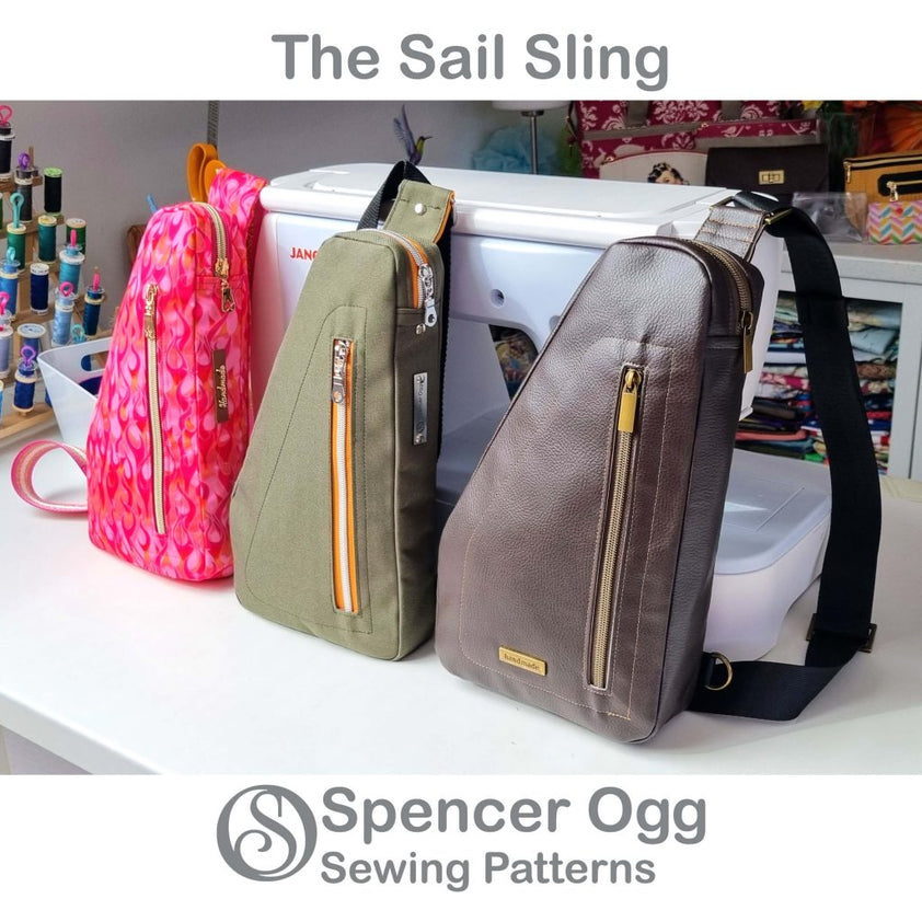 Sail Sling PDF Sewing Pattern & Video Tutorial – Sew Modern Bags