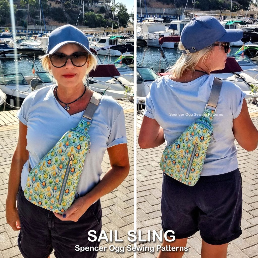 Hand Sling Pattern Sail Sling PDF Sewing Pattern & Video Tutorial – Sew Modern Bags