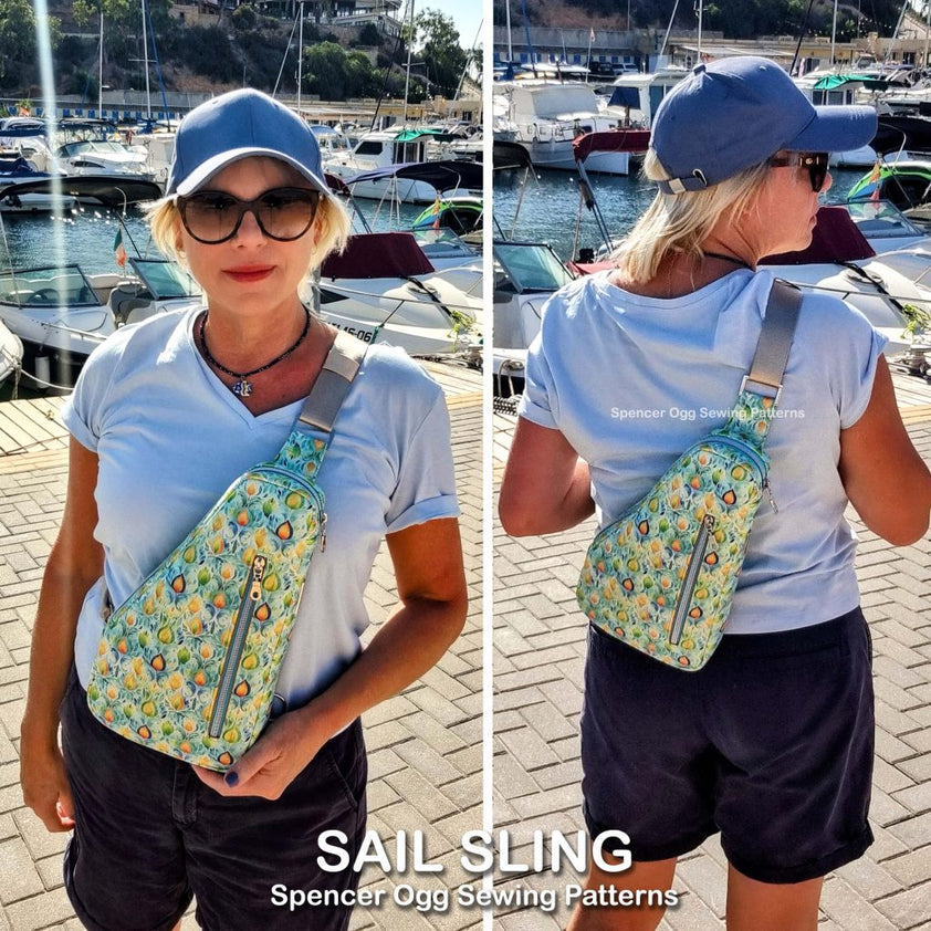 Sail Sling PDF Sewing Pattern & Video Tutorial – Sew Modern Bags