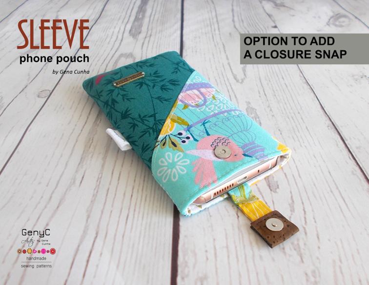 Sleeve Phone Pouch (free) – Sew Modern Bags - Main Image